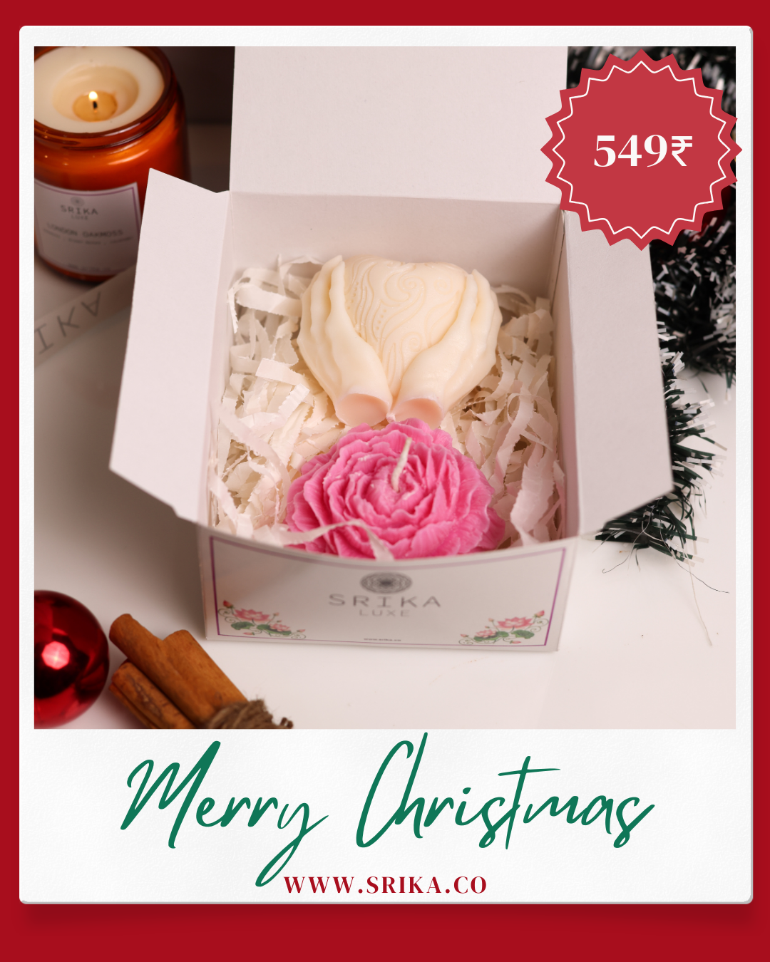 Heart Hand & Peony Duo